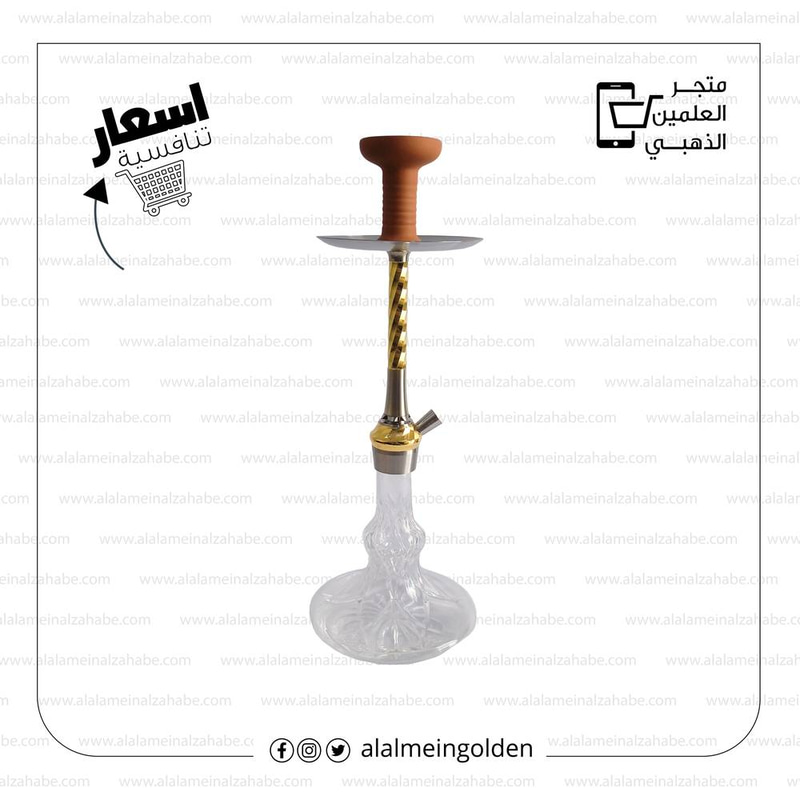  شيشة الزعيم كريستال ZAEEM-100