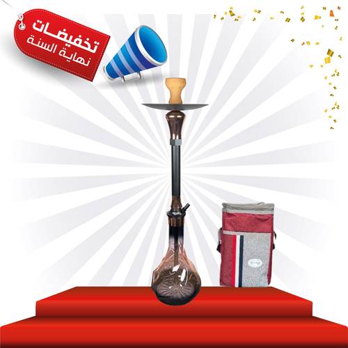 شيشة الزعيم كريستال كبير HK25420