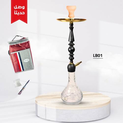 شيشة الزعيم الخشبية LB01