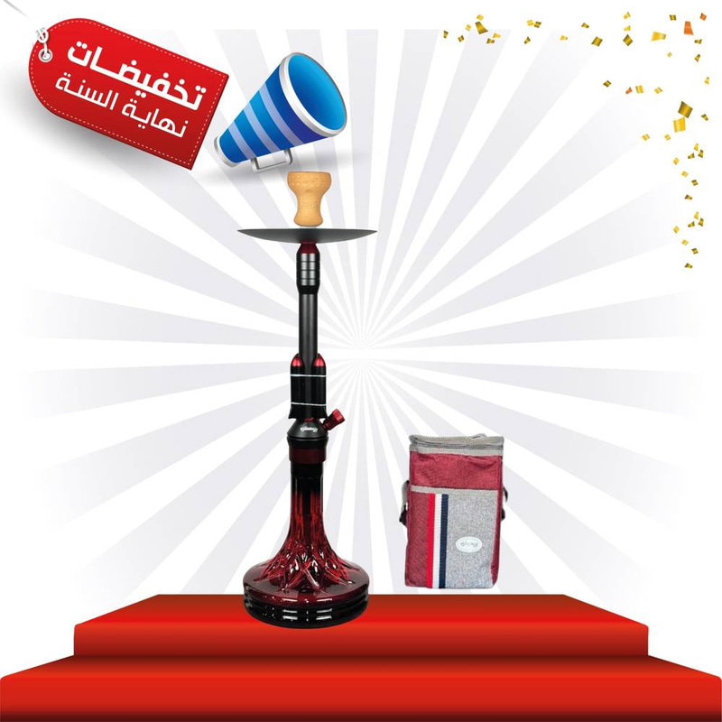شيشة الزعيم كريستال كبير  LC4023
