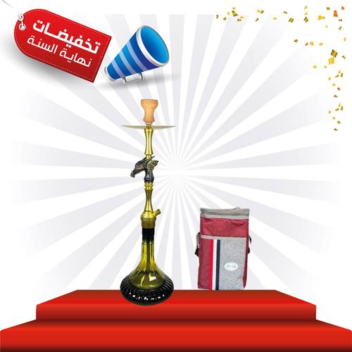  شيشة الزعيم كريستال كبير HK25413