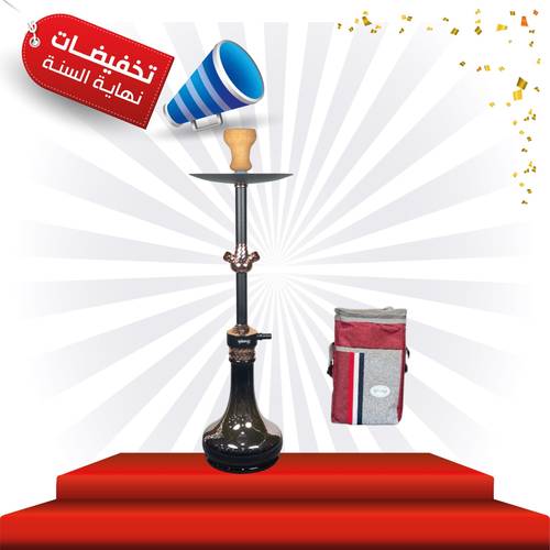 شيشة الزعيم كريستال كبير  HK25418