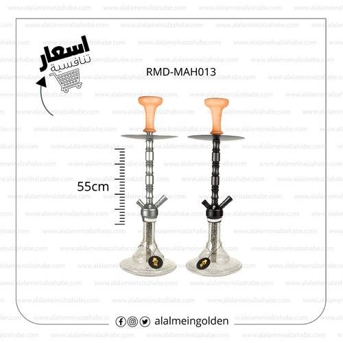 شيشة ريتش مان كريستال وسط شنطة مع زجاج مضيء RMD-MAH013