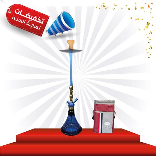 شيشة الزعيم كريستال كبير  HK25415