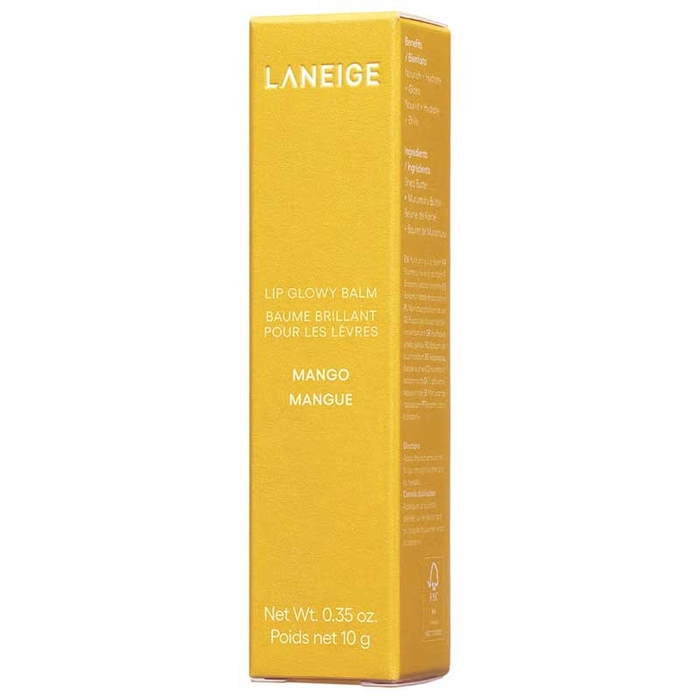 لانيج مرطّب شفاه لامع  مانجو- 10 جرام   LANEIGE Lip Glowy Balm Mango - 10gr