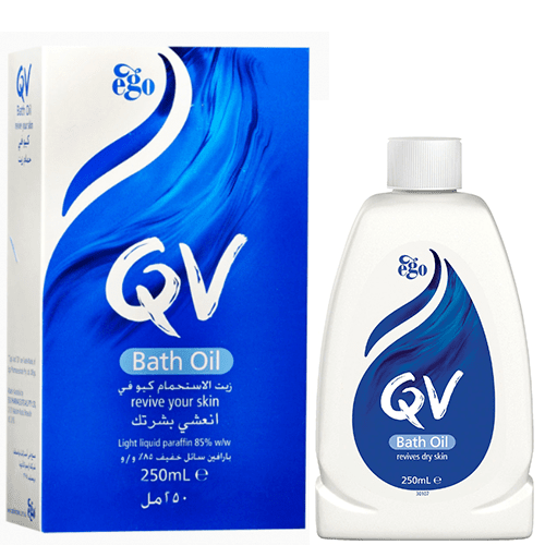 زيت الاستحمام من كيو في - 250مل