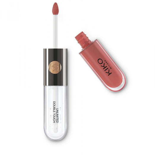  روج كيكو ميلانو انليميتد دبل تاتش 103 ناتشورال روز ا kiko Unlimited Double Touch Lipstick 103 Natural Rose