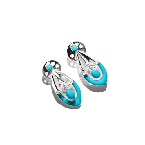 Azure Echo Earring