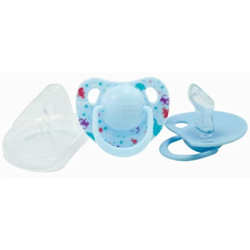 Optimal Orthodontic  Silicone Pacifier 6+ (pink)