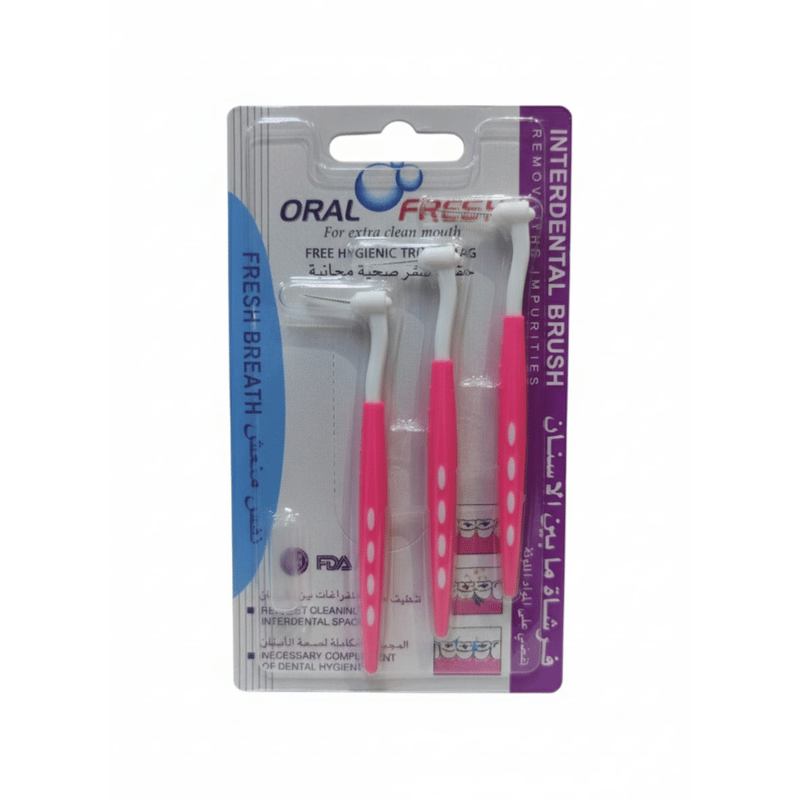 فرشاة تنظيف ما بين الأسنان من ORAL FRESH