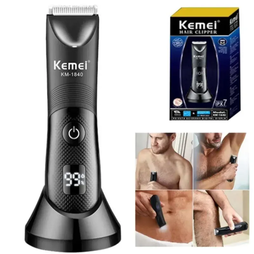 ماكينة تشذيب الجسم العامة للرجال والنساء-Kemei Km-1840