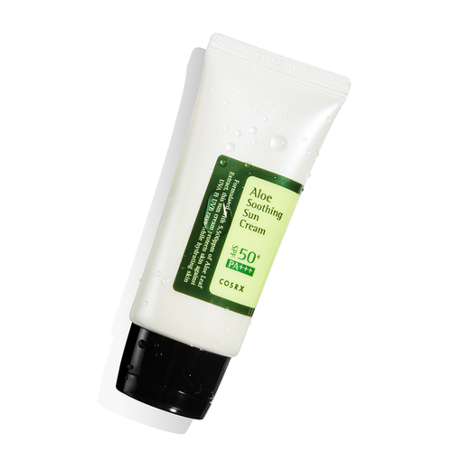 كريم واقي شمس مهدئ بالألوة SPF50 PA+++ من كوسركس 50 مل