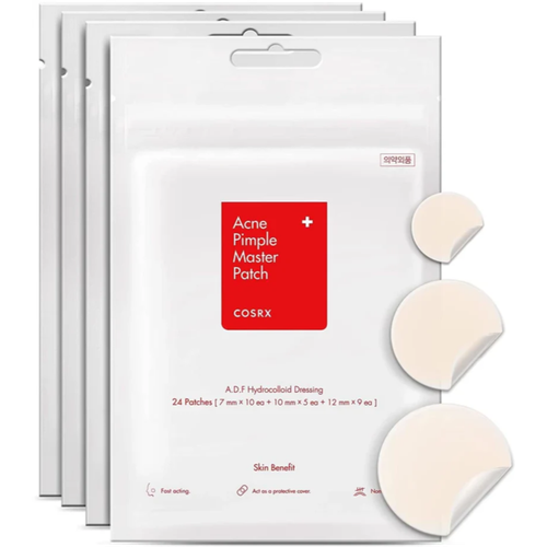 لاصقات COSRX لعلاج حب الشباب والبثور - 24 لاصقة