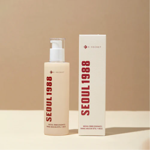 K-Secret Seoul 1988 Essence: مخاط الحلزون 97% + أرز 100 مل