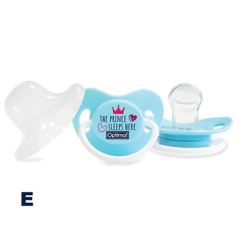Optimal Orthodontic Pacifier 0+ (blue)
