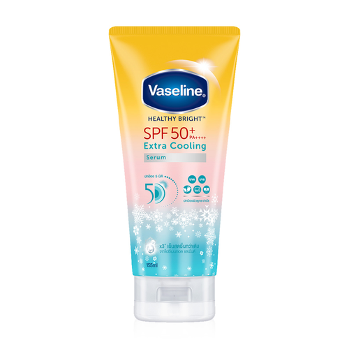 فازلين هيلثي برايت سيروم واقي الشمس بارد مرتفع الحماية SPF 50+ PA++++ (١٥٥ مل)