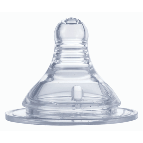 Optimal Wide Silicone Nipple 6+ 2pcs