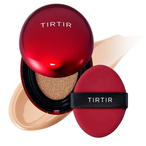 كريم أساس TIRTIR Mask Fit Red Cushion بدرجة 21W بلون عاجي طبيعي 18 جم