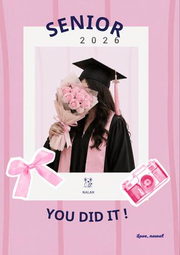 🎓 Graduate Card | بطاقة التخرج