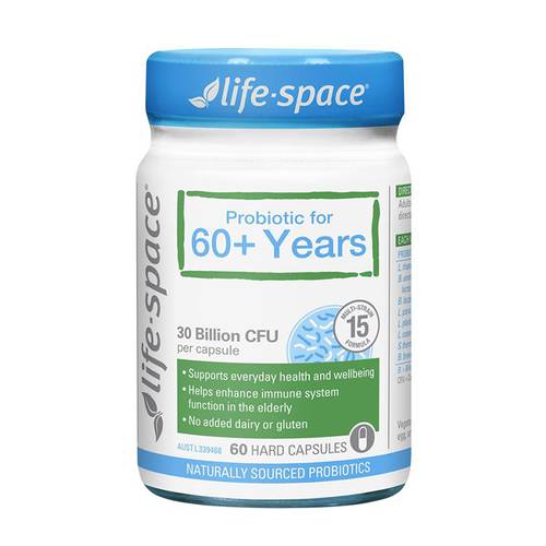 Life Space بروبيوتيك لفوق الـ 60 سنة