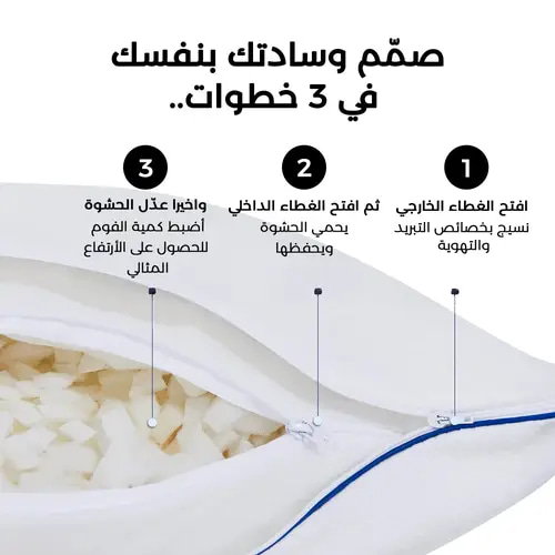 مخدة كومفورت - افضل مخدة للنوم