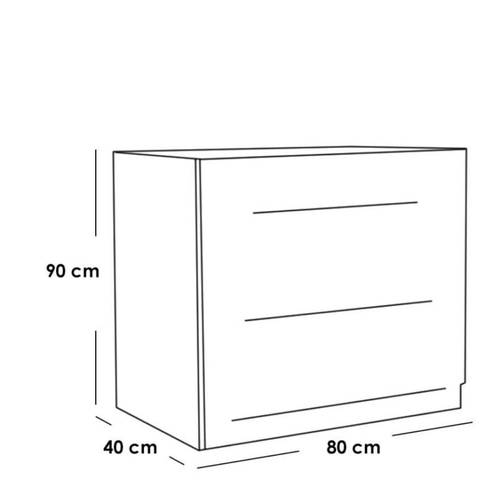 غرفة نوم مودرن 4 قطع خشب MDF