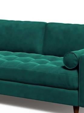كنبة زاوية سكوت اخضر - Scott Green Corner Sofa