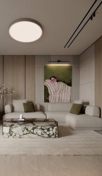  أريكة زاوية مودرن   Modern Gray Sectional Sofa 