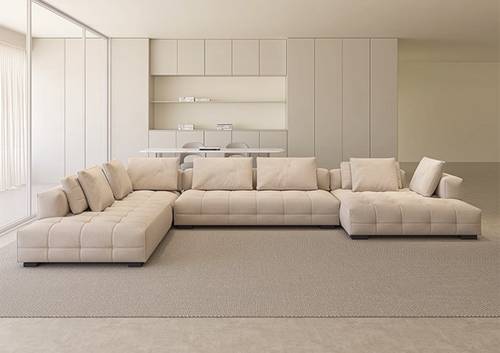 كنبة  مودرن كبيرة Modern  L-Shape Sofa