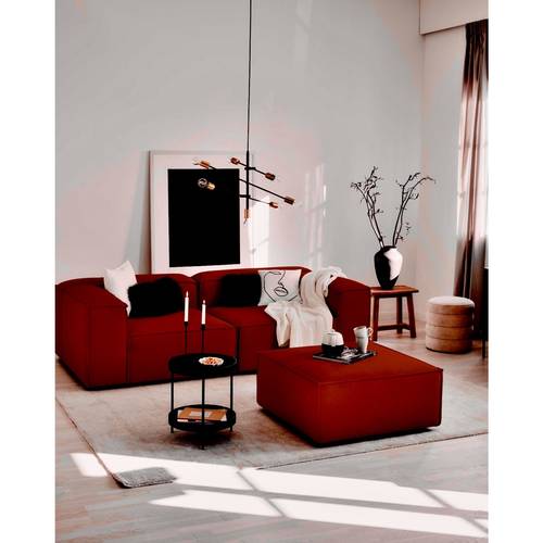 Luxury Red Sofa - كنبة حمراء فاخرة
