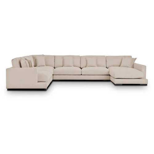 كنب ركني على شكل حرف U - U-Shape Sectional Sofa
