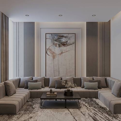 كنب ألترا مودرن U Ultra Modern U Sofa