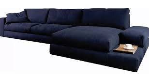 كنبة زاوية حرف - L- أزرق - L-Shaped Blue Corner Sofa
