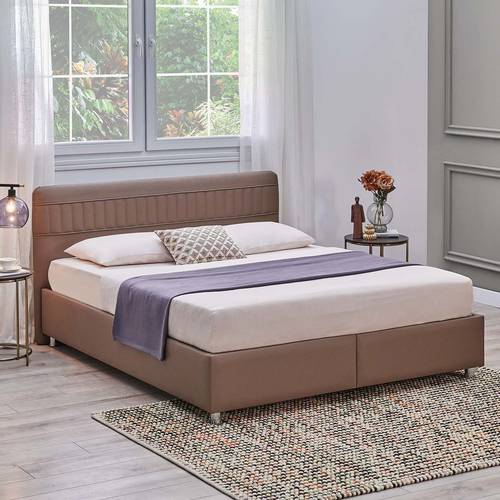 Brown Bed 200*160*120cm - سرير بني 200*160*120سم
