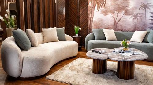 Boucle Sofa Set طقم كنب بوكليه
