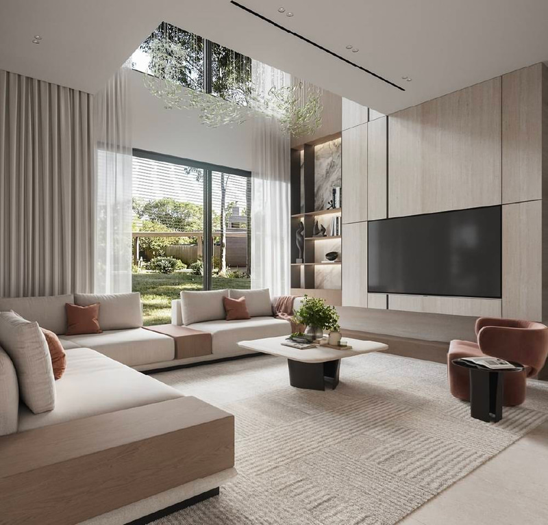 كنب زاوية مودرن فاخر - Modern Luxury Corner Sofa كنب مودرن بزوايا مفتوحة