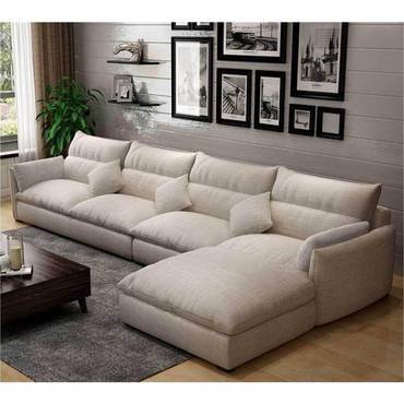 كنبة زاوية حرف L من متجر بيزناس - Biznaz Store L-Shape Corner Sofa
