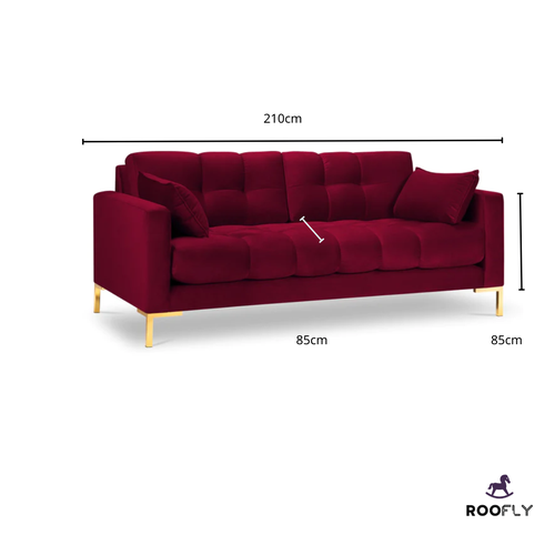 كنبة مخملية - Velvet Sofa