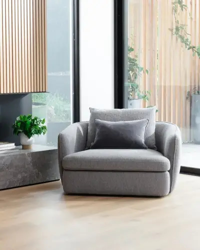 Nest Single Chair - Grey