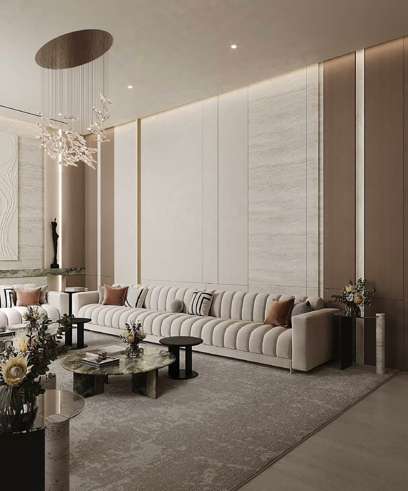 Elegance Luxury Modern Sofa Set - طقم كنب إيليجانس فاخر مودرن