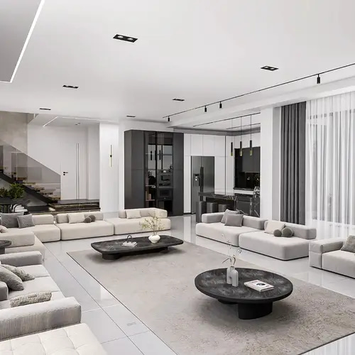 مجلس إينوفا مودرن أرضي فاخر   Innova Modern Luxury Floor Sofa Set