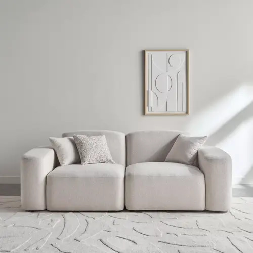 كنبة عصرية مزدوجة فاخرة  Modern Twin-Seater Luxury Sofa