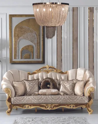 أريكة سيلفا الكلاسيكية الفاخرة - Silva Luxury Classic Sofa
