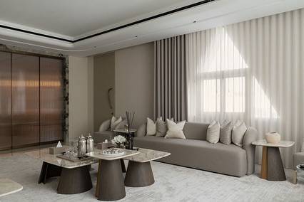 طقم كنب لوكس ديزاين  3 قطع Luxe Design Sofa Set