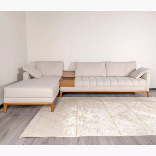 كنب ركني مرتفع الأرجل - High-Leg Corner Sofa