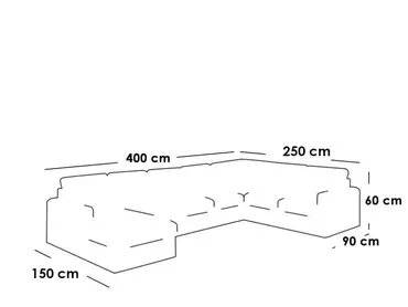 كبتانه خشب سويدي ومخمل - Swedish Wood and Velvet Round Sofa