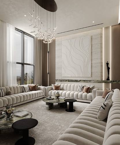 Elegance Luxury Modern Sofa Set - طقم كنب إيليجانس فاخر مودرن