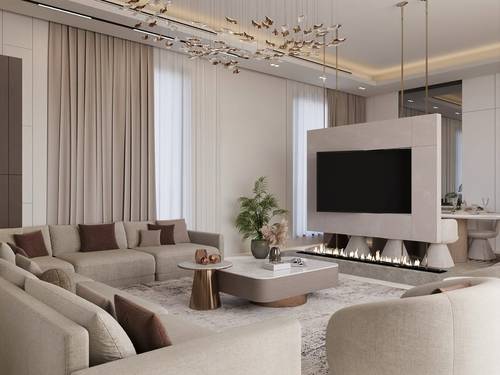 Aria Modern Luxury Sectional Sofa Set - طقم كنب زاوية أريا مودرن فاخر