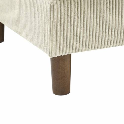 كنبة زاوية فاخرة - بيج - قماش مخمل - Luxurious Sectional Sofa - Beige Velvet Fabric 🛋️
