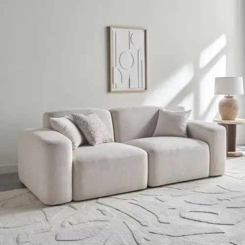 كنبة عصرية مزدوجة فاخرة  Modern Twin-Seater Luxury Sofa
